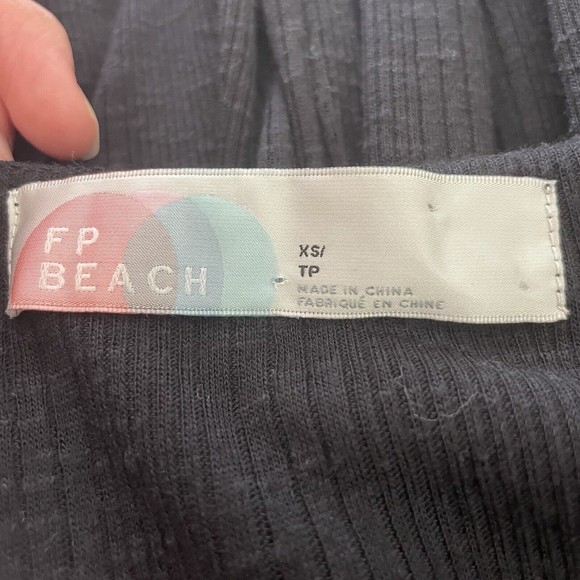 Free People FP Beach Endless Summer Noon Walking Maxi Dress Black XS - Picture 14 of 15